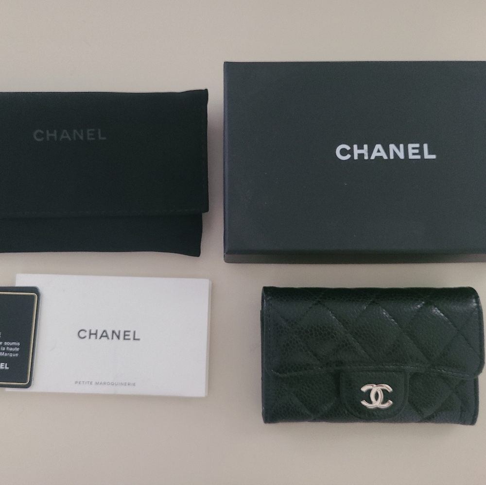 Chanel card holder